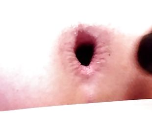 gay twink anal gape close up
